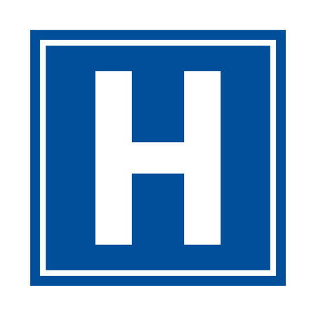 Hospital Signのイラスト素材