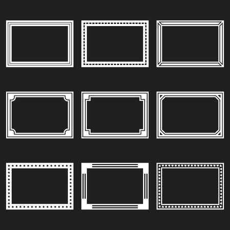 Frame Iconsのイラスト素材