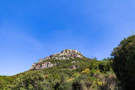 View of the Pic de Vissou (Occitanie, France)の写真素材