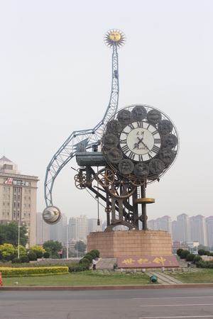 Tianjin century clockのeditorial素材