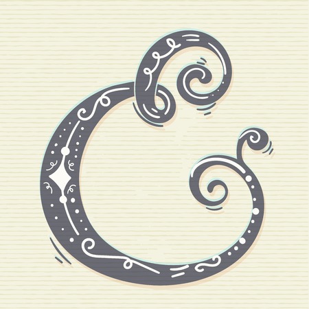 Ampersand symbolのイラスト素材