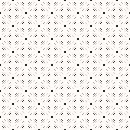 Seamless dots pattern. Polka dot print. Stylish vector textureのイラスト素材
