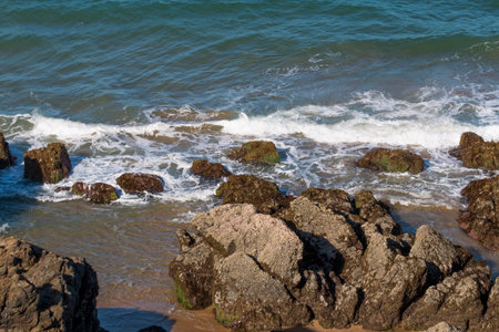 Rocky shorelineの写真素材