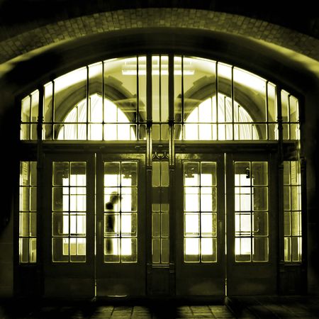 Denied Entryの写真素材