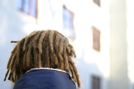 Dreadlocks on a sunny day