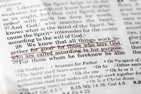 Romans 8:28 - a popular verse in the New Testament