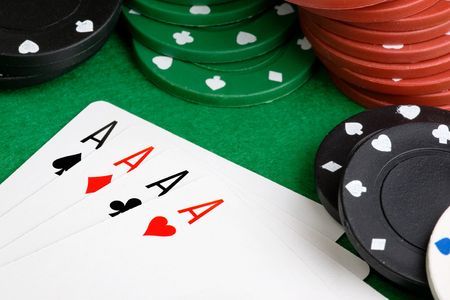 Four Aces in a poker hand