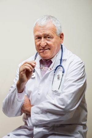 Senior Male Doctorの写真素材