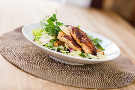 Chicken Caesar Saladの写真素材
