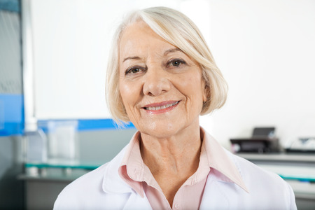 Confident Senior Researcherの写真素材