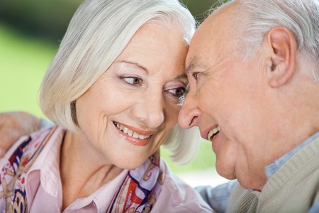 Loving Senior Couple Looking At Each Other