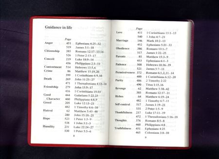 psalm book isolated over a black background
