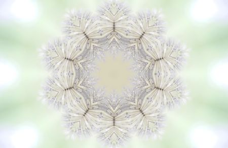 a kaleidoscope  background tile effect abstract illustrationの写真素材