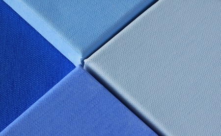 blue abstract background made with different shadesの写真素材