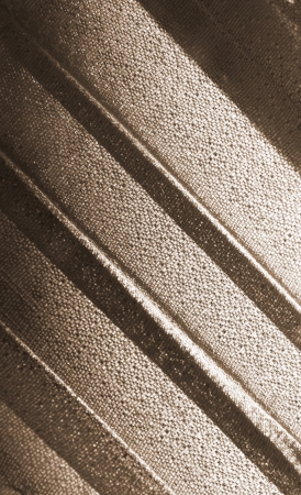fabric taken on a corrugated metallic lookの写真素材