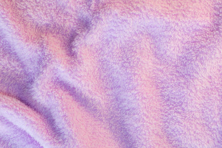 Abstract fabric background, Purple fabric cloth background, texture of crumpled Purple fabric backgroundの写真素材