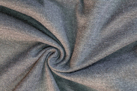 Abstract fabric background, Grey fabric cloth background, texture of crumpled Grey fabric backgroundの写真素材