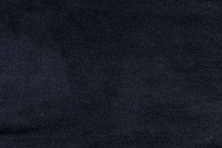 Abstract fabric background, Black fabric cloth background, texture of crumpled Black fabric backgroundの写真素材