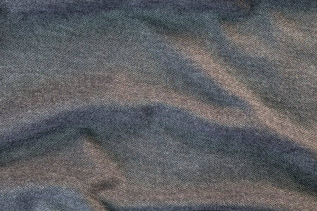 Abstract fabric background, Grey fabric cloth background, texture of crumpled Grey fabric backgroundの写真素材