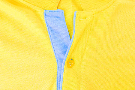 Abstract fabric background, Yellow fabric cloth background, texture of crumpled Yellow fabric backgroundの写真素材