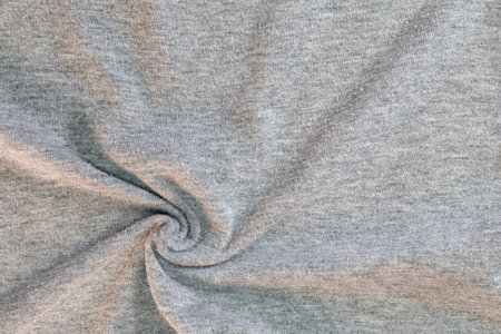 Abstract fabric background, Grey fabric cloth background, texture of crumpled Grey fabric backgroundの写真素材