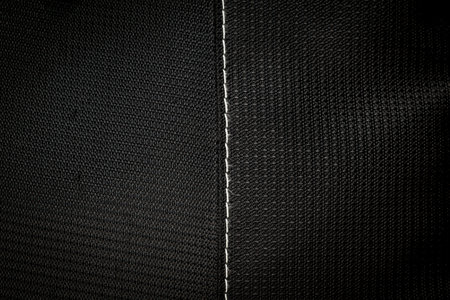 Abstract fabric background, Black fabric cloth background, texture of crumpled Black fabric backgroundの写真素材