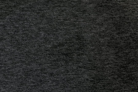 Abstract fabric background, Black fabric cloth background, texture of crumpled Black fabric backgroundの写真素材