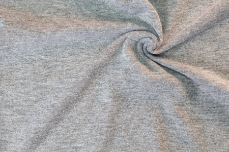 Abstract fabric background, Grey fabric cloth background, texture of crumpled Grey fabric backgroundの写真素材