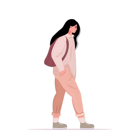 People, girl, beauty, fashionのイラスト素材
