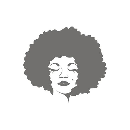 Afro women vector eps formatのイラスト素材