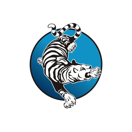 Tiger logo design vector eps formatのイラスト素材