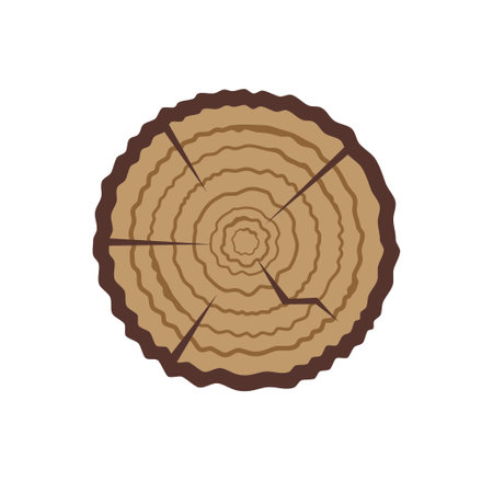 Wood texture design illustration vector  format , suitable for your design needs, logo, illustration, animation, etc.のイラスト素材