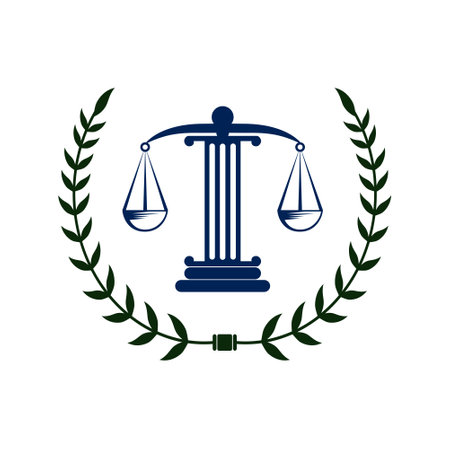 Justice Law Logo Design Illustration vector eps format , suitable for your design needs, logo, illustration, animation, etc.のイラスト素材