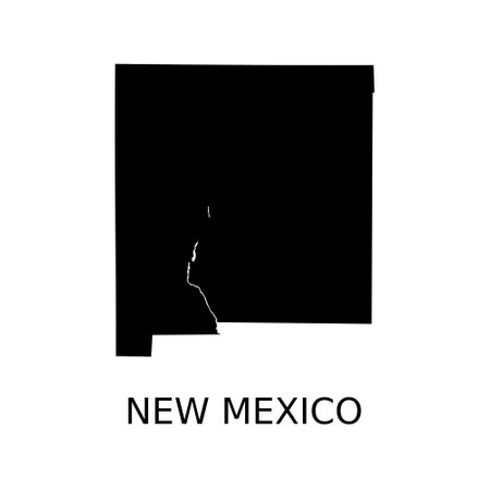 New Mexico Map Design Illustration vector eps format , suitable for your design needs, logo, illustration, animation, etc.のイラスト素材