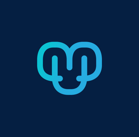 Letter M Logo Design Illustration vector eps format , suitable for your design needs, ,...
