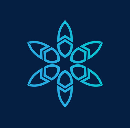 Letter M Leaf Logo Design Illustration vector eps format , suitable for your design needs, , illustration, animation, etc.のイラスト素材