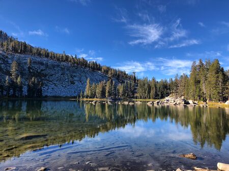 Jennies Lake Kings Canyon National Parkの写真素材