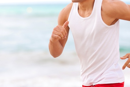 young men strong chest 