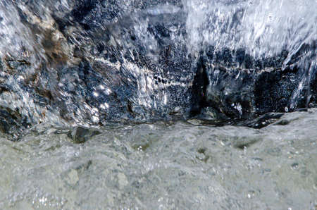 Amazing close up of a river waterfall in Cordoba