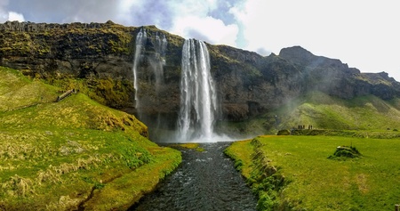 Seljalandfoss in Icelandの素材