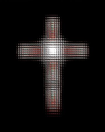 Enamel Crossの写真素材