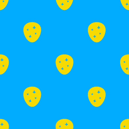 cactus background icon catus pattern shape and element cartoon yellow seamless wallpaper color and modern vectorのイラスト素材