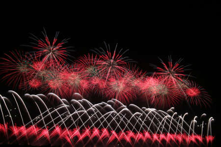 2019 Akagawa Fireworks Festivalの写真素材