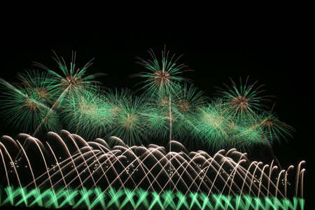 2019 Akagawa Fireworks Festivalの写真素材