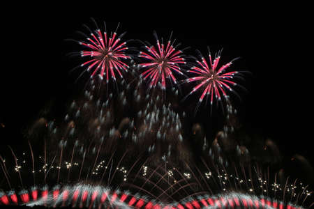 2019 Akagawa Fireworks Festivalの写真素材