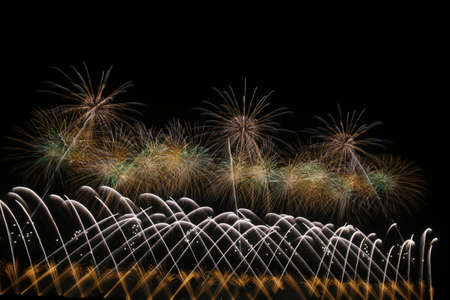 2019 Akagawa Fireworks Festivalの写真素材