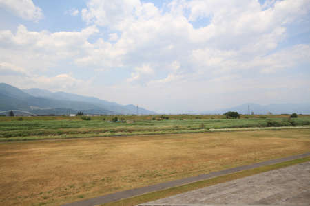The countryside of Tamamuraの写真素材