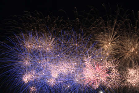 Kuwana Suigo Fireworks Festival 2016の写真素材