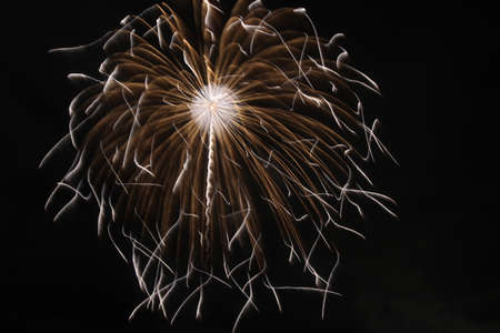 2018 Nagano Ebissa Fireworksの写真素材