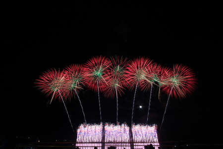2018 Haruna Fireworks Festivalの写真素材